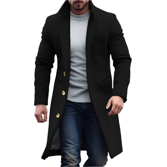 Adrien™ | Klassieke Mantel voor Mannen