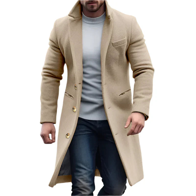 Adrien™ | Klassieke Mantel voor Mannen