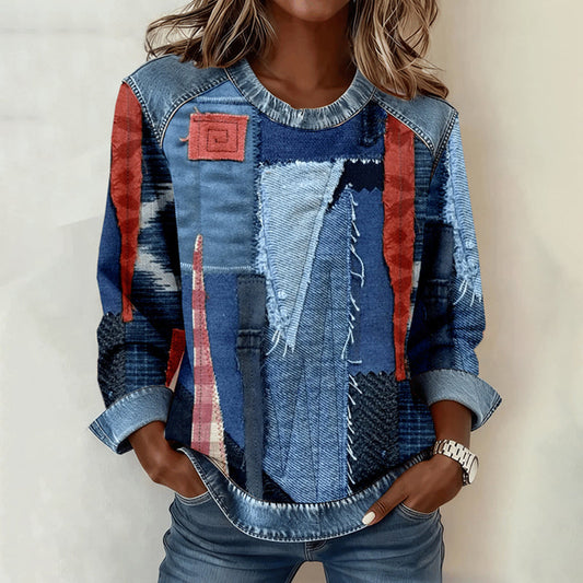 Casual vintage sweatshirt