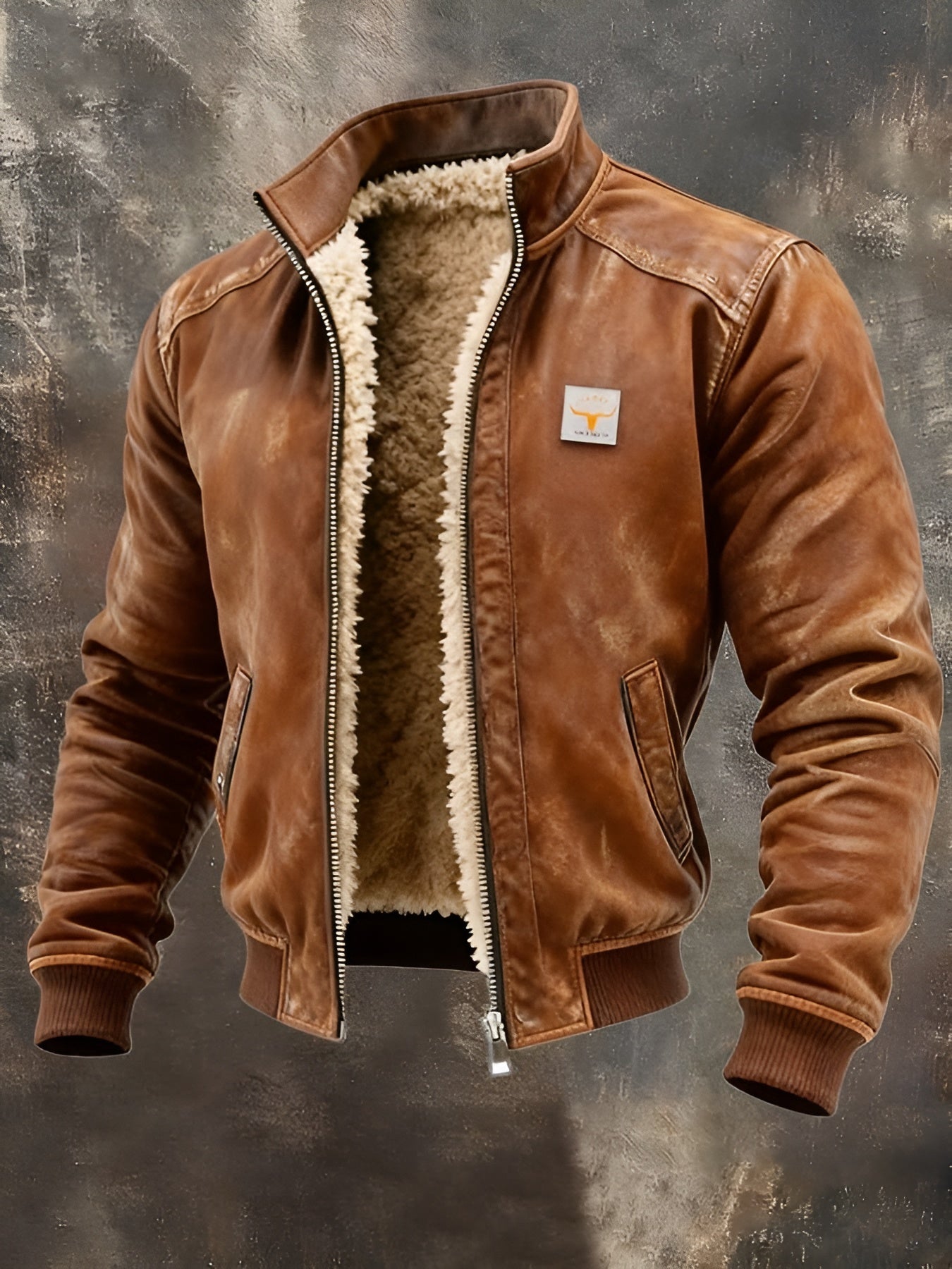 VANHOUTEN™ | THERMISCHE LEEREN JAS