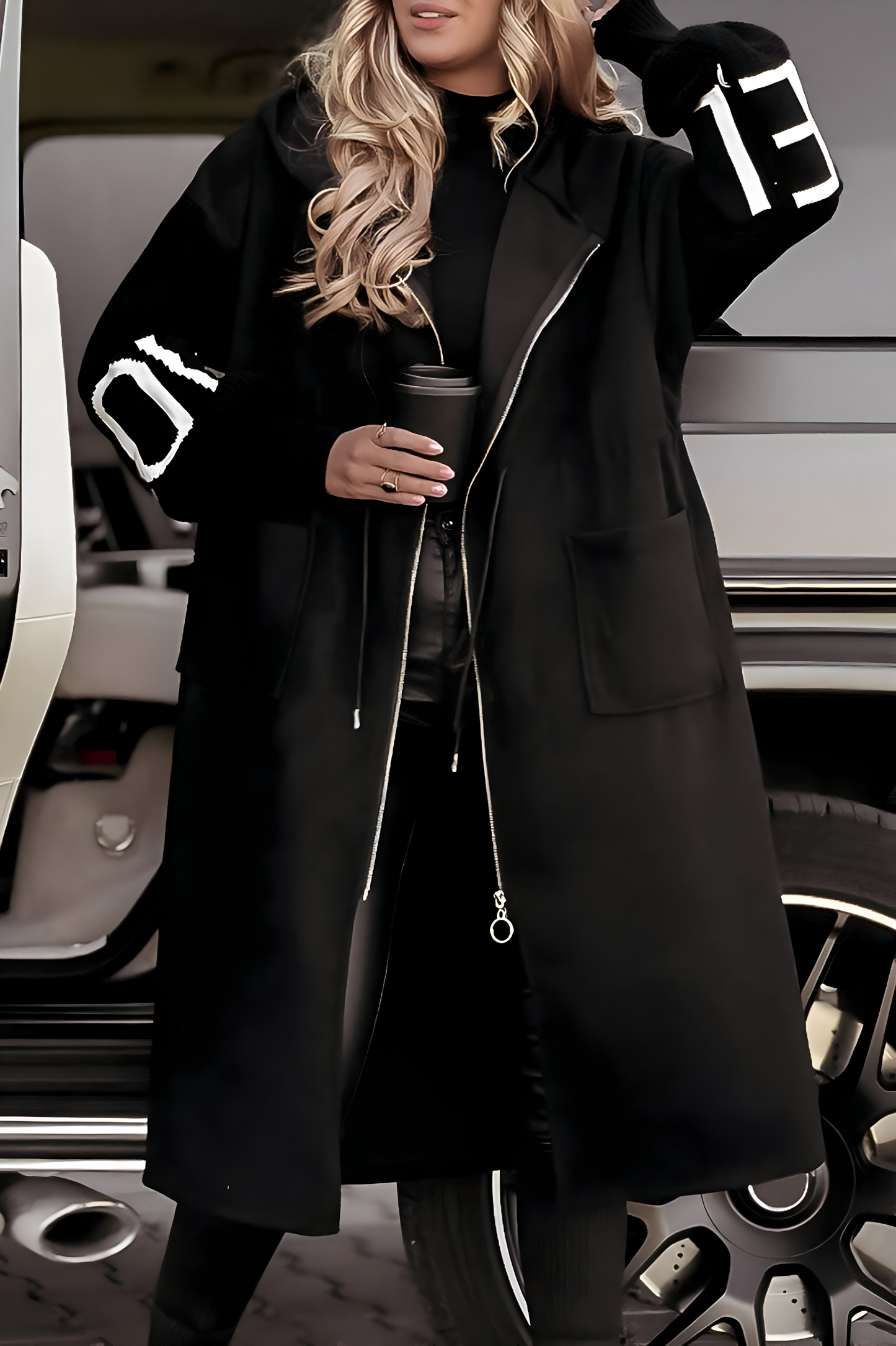 Paris – Elegante Hooded Coatigan