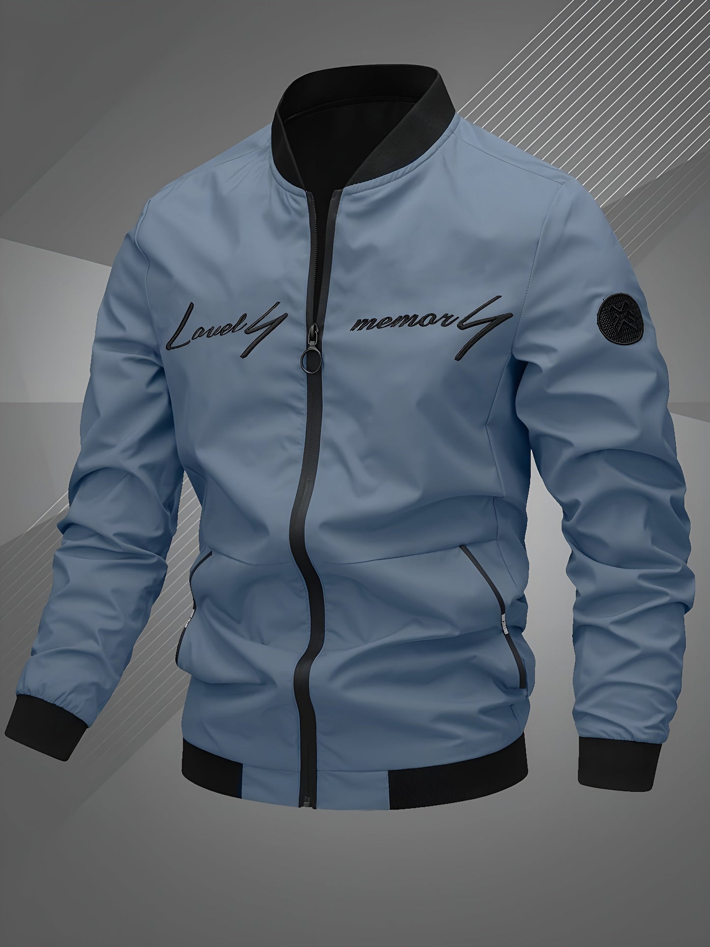 Harm™ | Casual bomberjack met lange mouwen