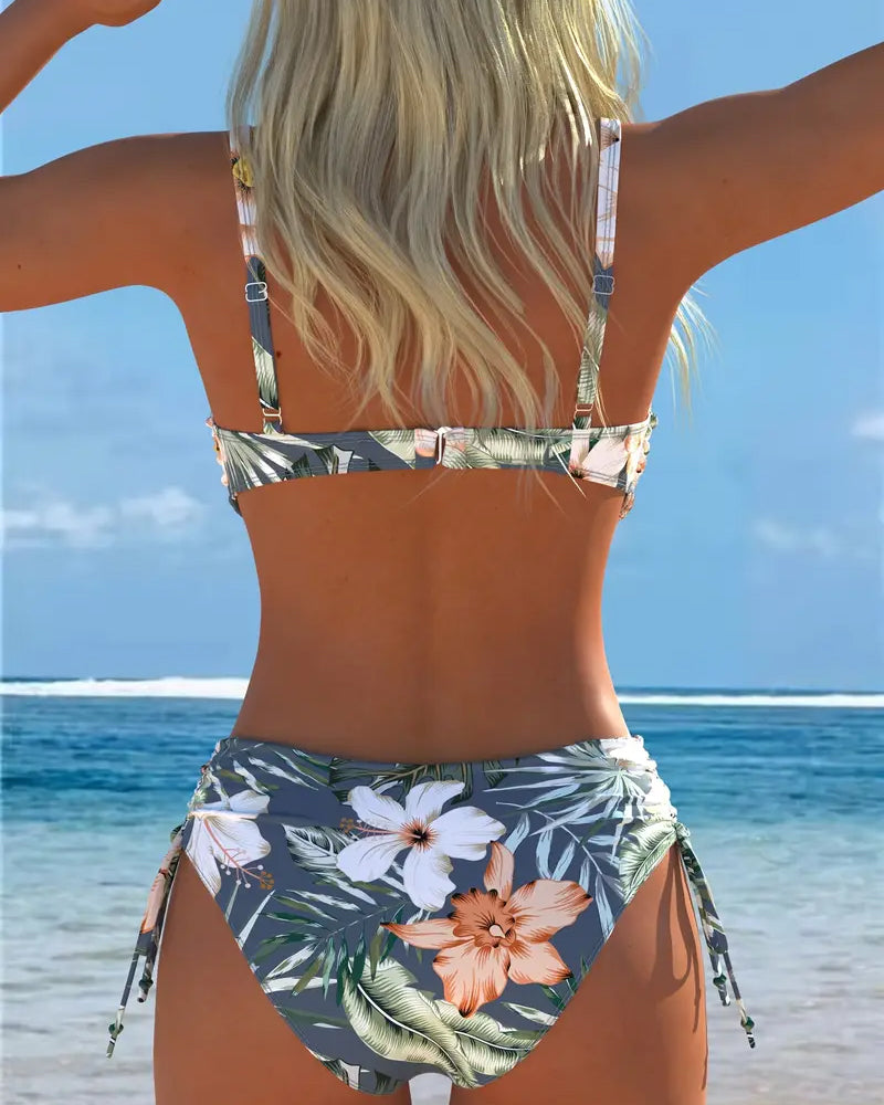 Tweedelige bikini met print – Trendy