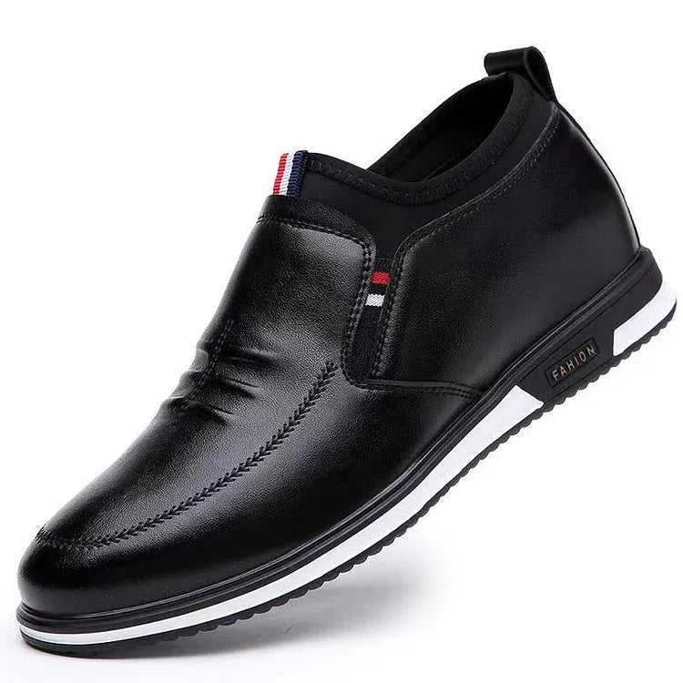 Casual leren herenschoenen