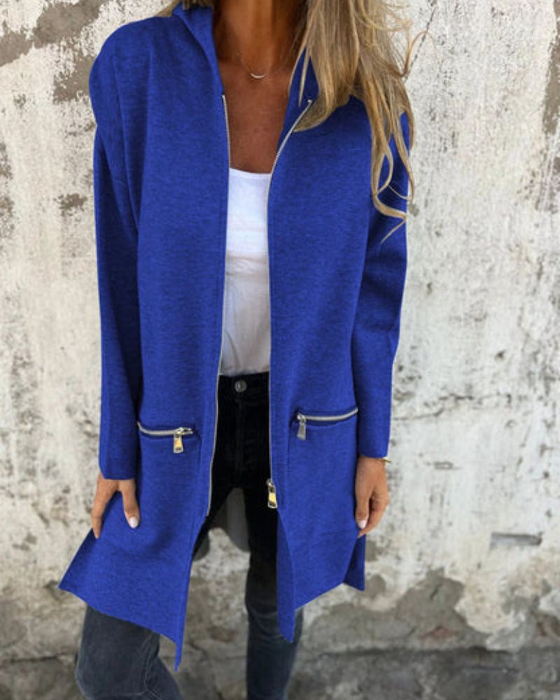 JULI – Gebreid Cardigan met Lange Mouwen