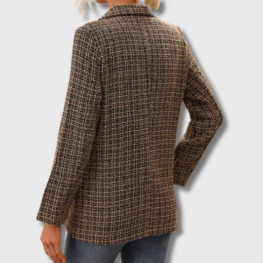 Sabine - Dames Chic Tweed Blazer Limited Edition