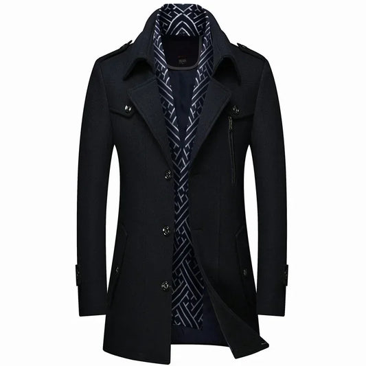 VIREXO™ | WINTERJAS VAN WOOL VOOR HEREN