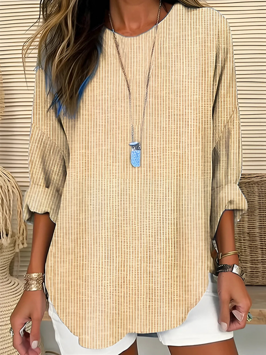 Rhea | Trendy gestreepte blouse