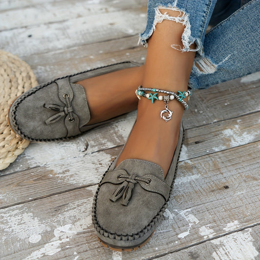 Nadine™ - Klassieke loafers met kwastjes