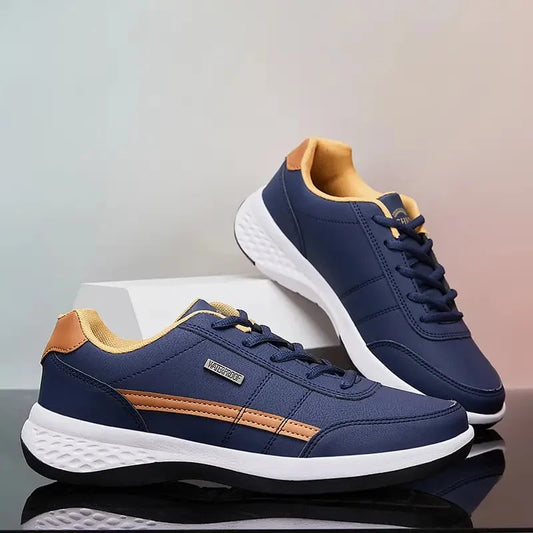 Mr. Orthopedische comfortabele leren sneaker 2025