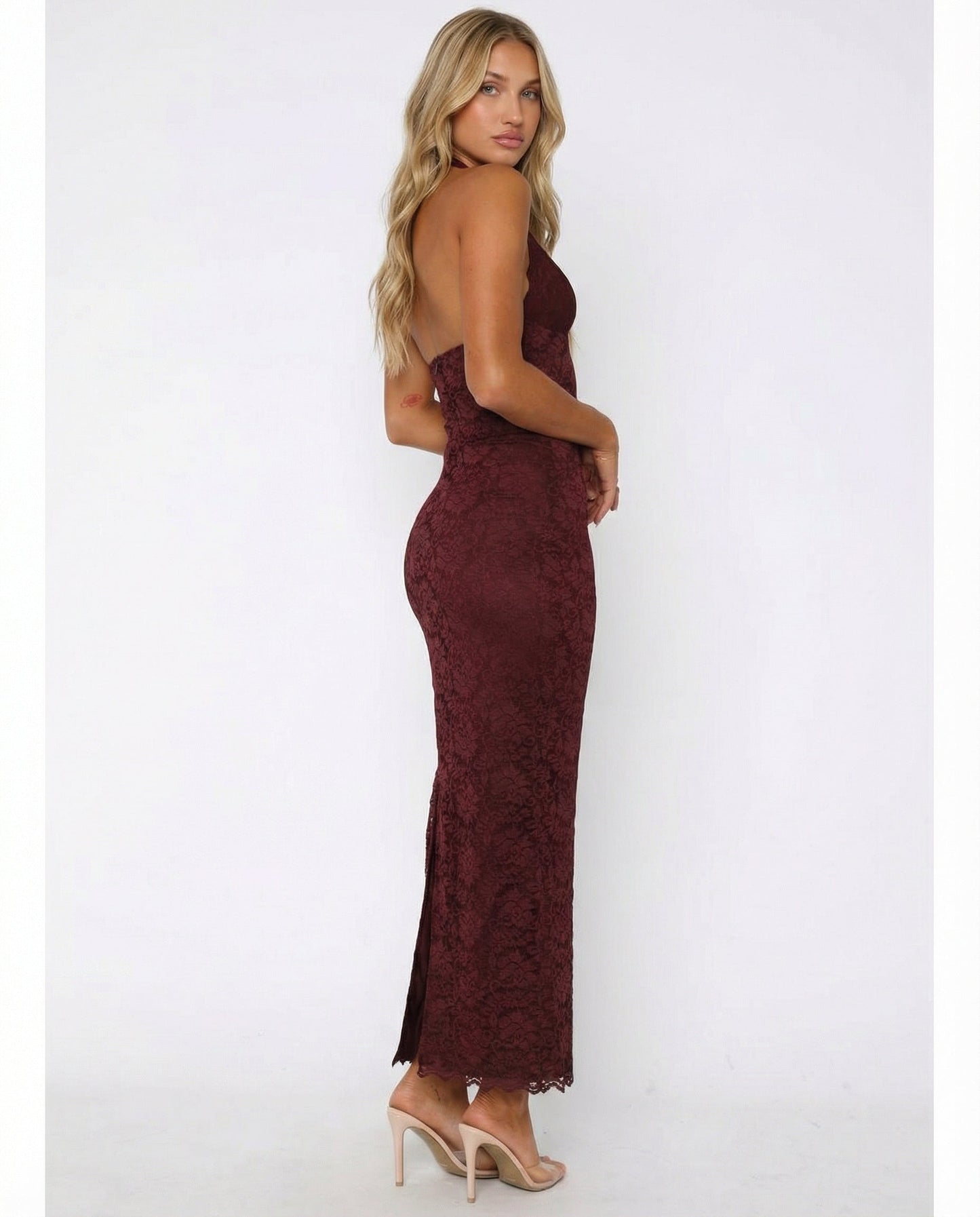 Virexo | Lace Me Maxi-jurk