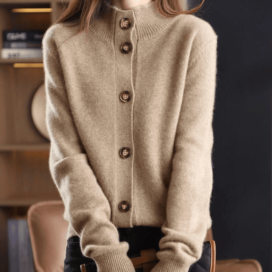 Anny – Luxe Kasjmier Gebreid Vest
