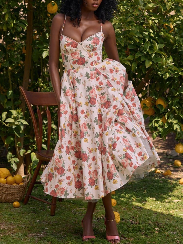 Arielle | Luxe midi-jurk