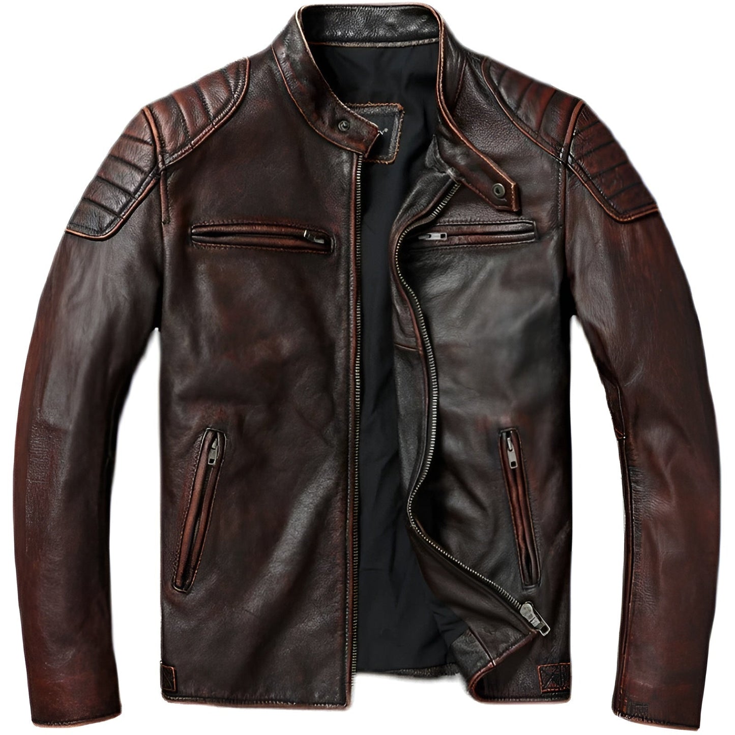Antoine™ | Vintage leren jas