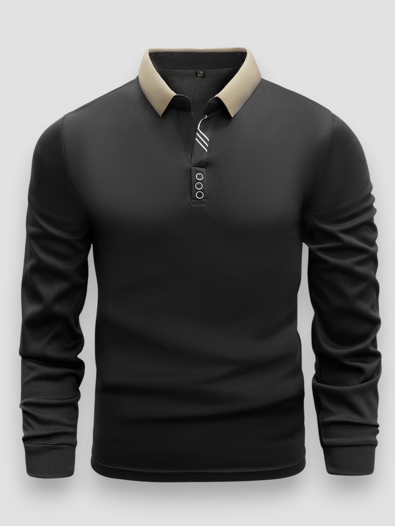 Virexo™ | Luxe Polo Met Lange Mouwen