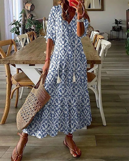 Luna | Moeiteloze boho-jurk met flatterende pasvorm