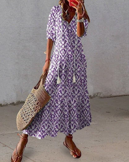 Luna | Moeiteloze boho-jurk met flatterende pasvorm