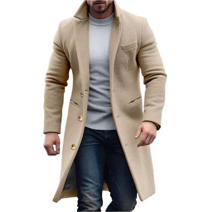 Adrien™ | Klassieke Mantel voor Mannen