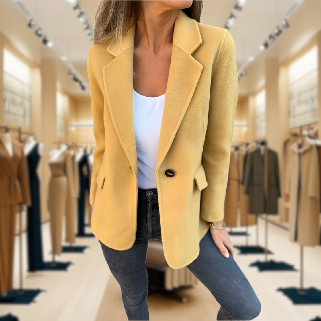 Suzanne – Casual wollen blazer