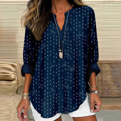 Vintage casual blous