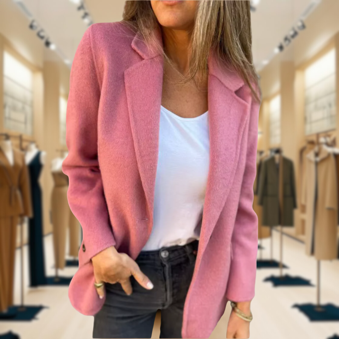Suzanne – Casual wollen blazer