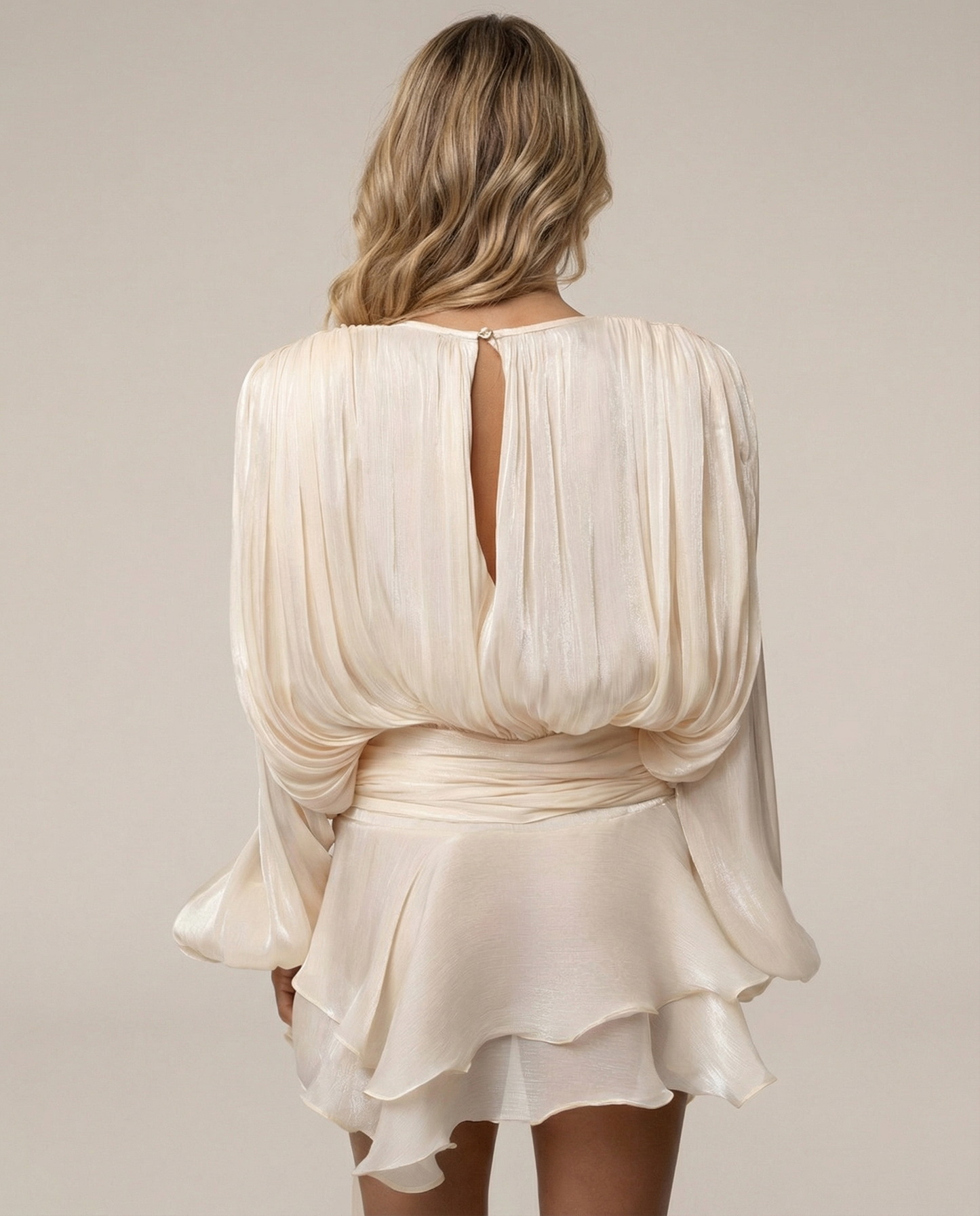 Virexo | EVE gedrapeerde mini-jurk