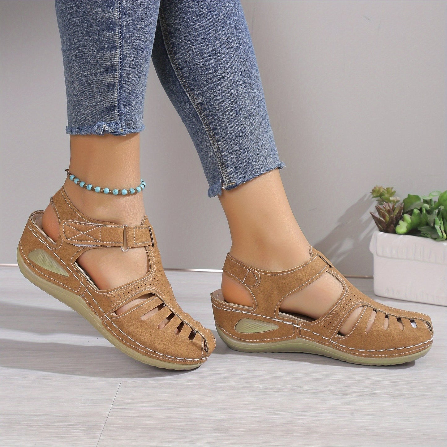 Leni™ – Comfortabele sandalen met een lichte verhoging