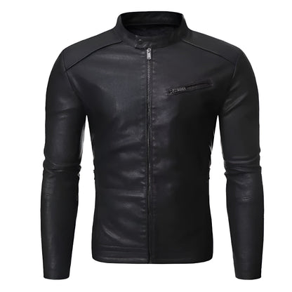 Adrien™ | Elegante leren jas