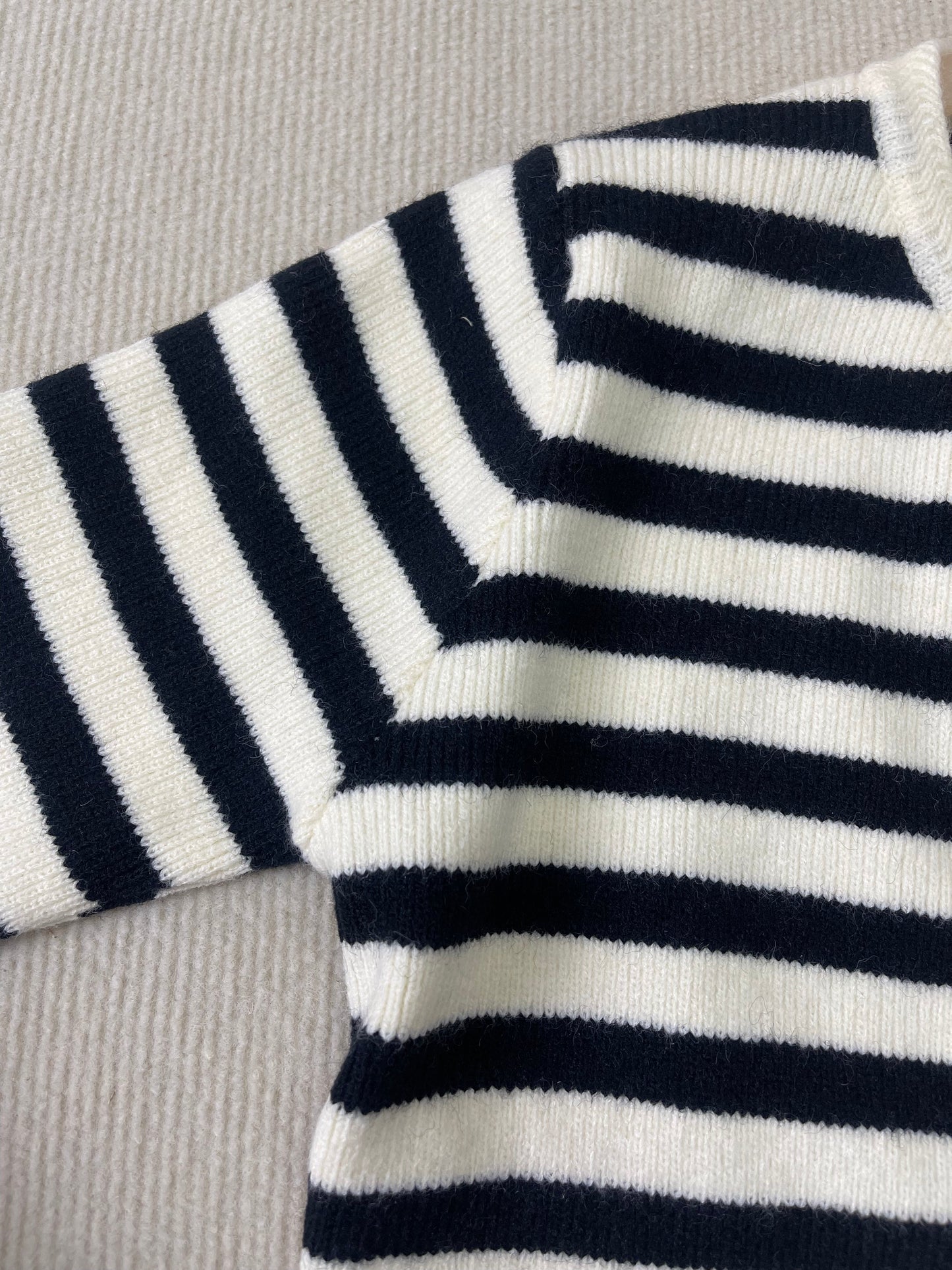 MYLAH | Elegante Gestreepte Cardigan