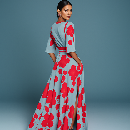 Tahlia | Elegante Viscose Jurk