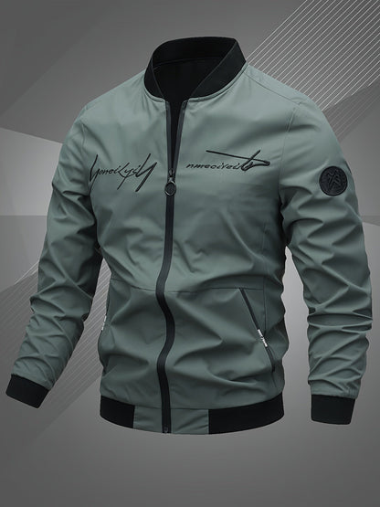 Harm™ | Casual bomberjack met lange mouwen