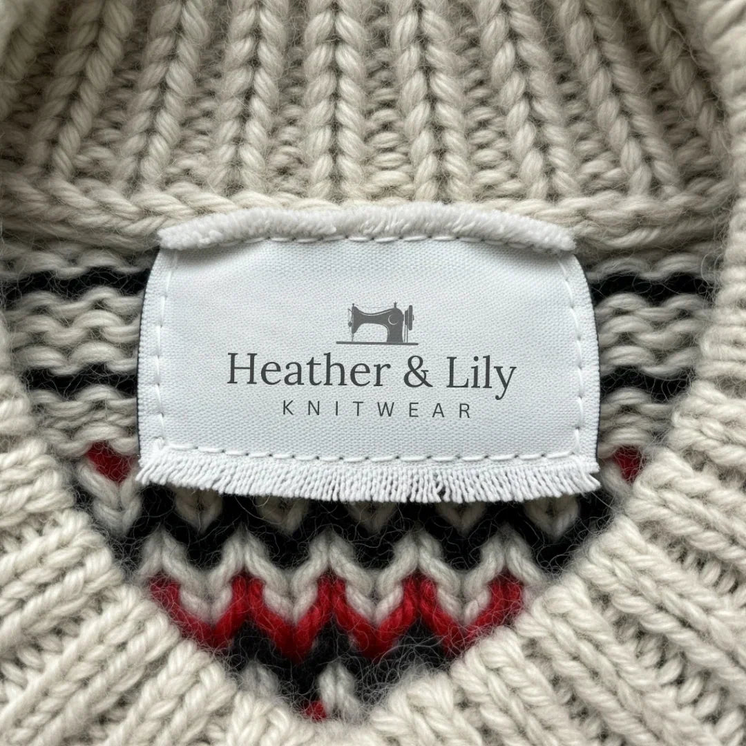 Adeline | Vintage IJslandse Cardigan