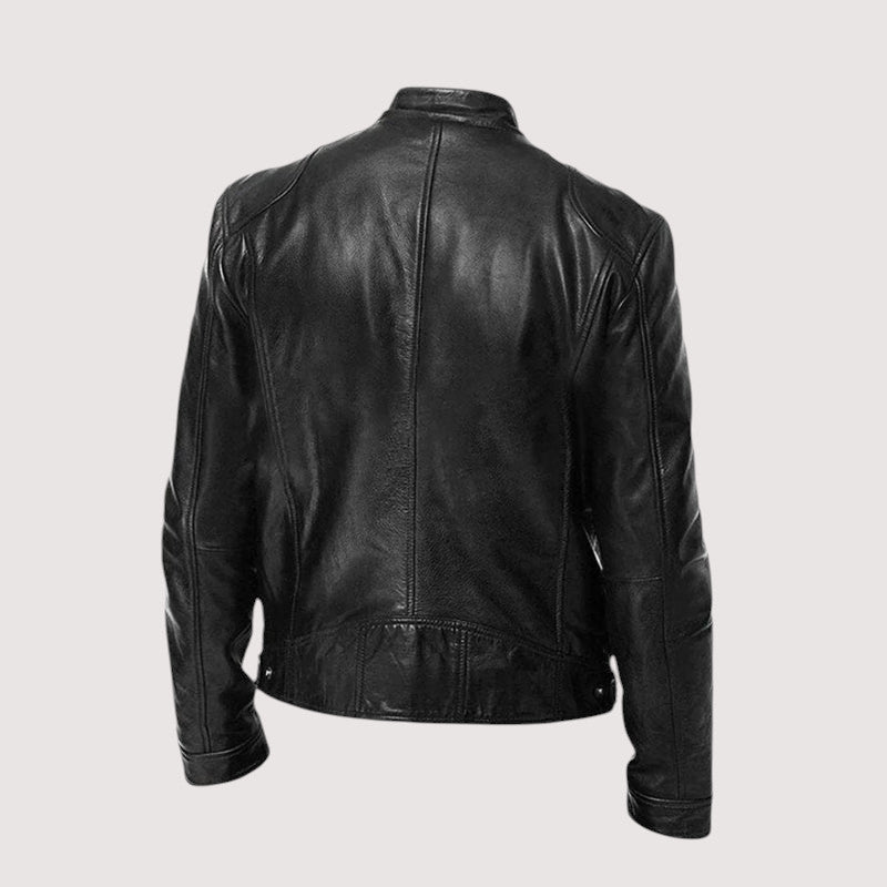 Virexo™ | Heren Leren Jas