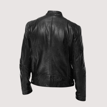 Virexo™ | Heren Leren Jas