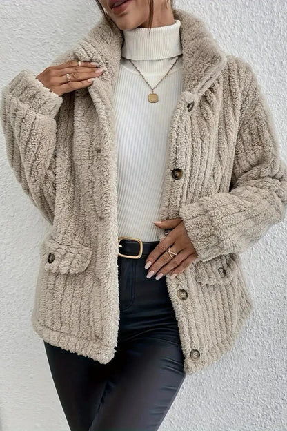Nova™ | Dubbelzijdige Fluwelen Knoopcardigan