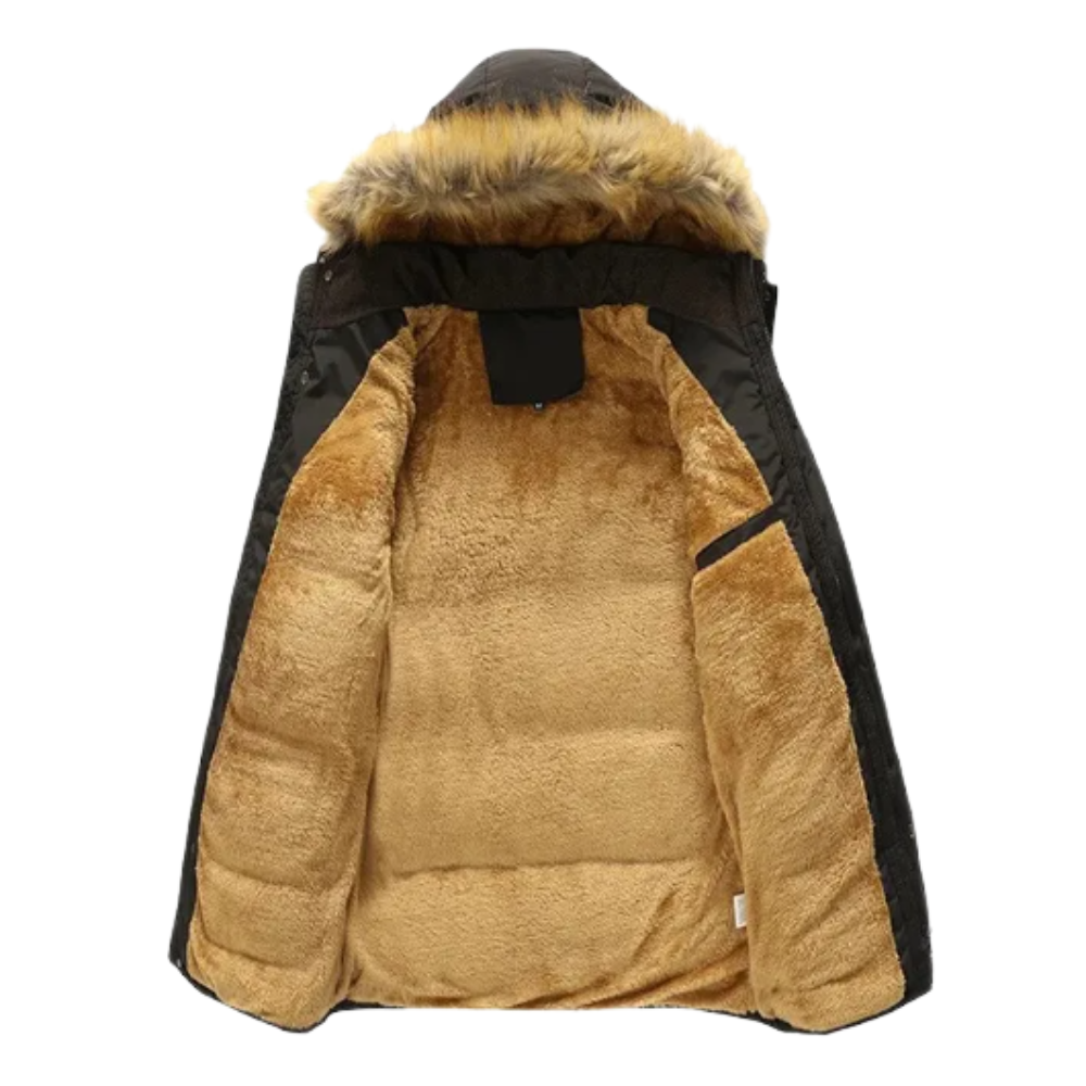 Adrien™ | Elegante Winterjas van Gewatteerd Fleece