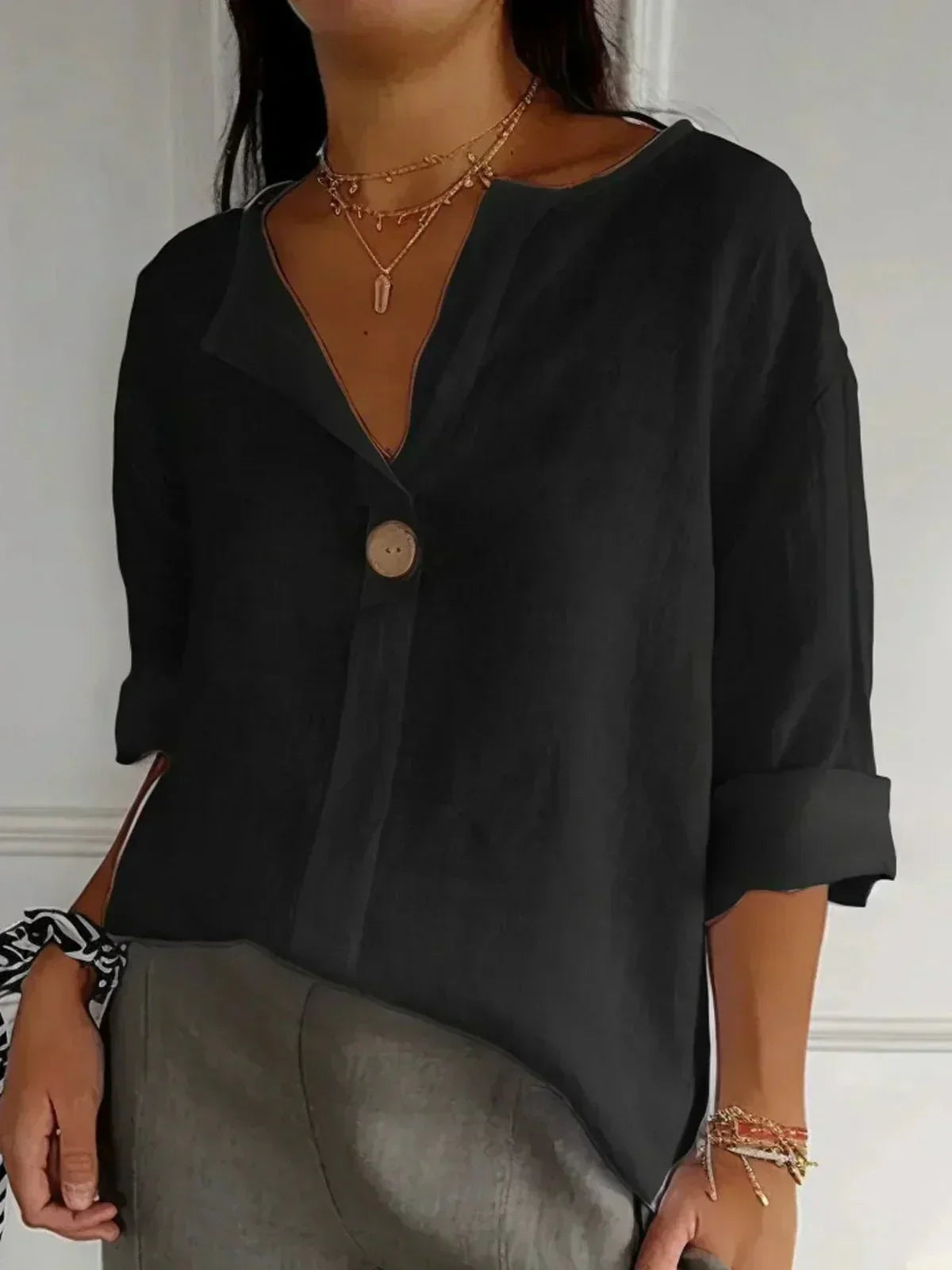 Zamma | Relaxed V-hals top