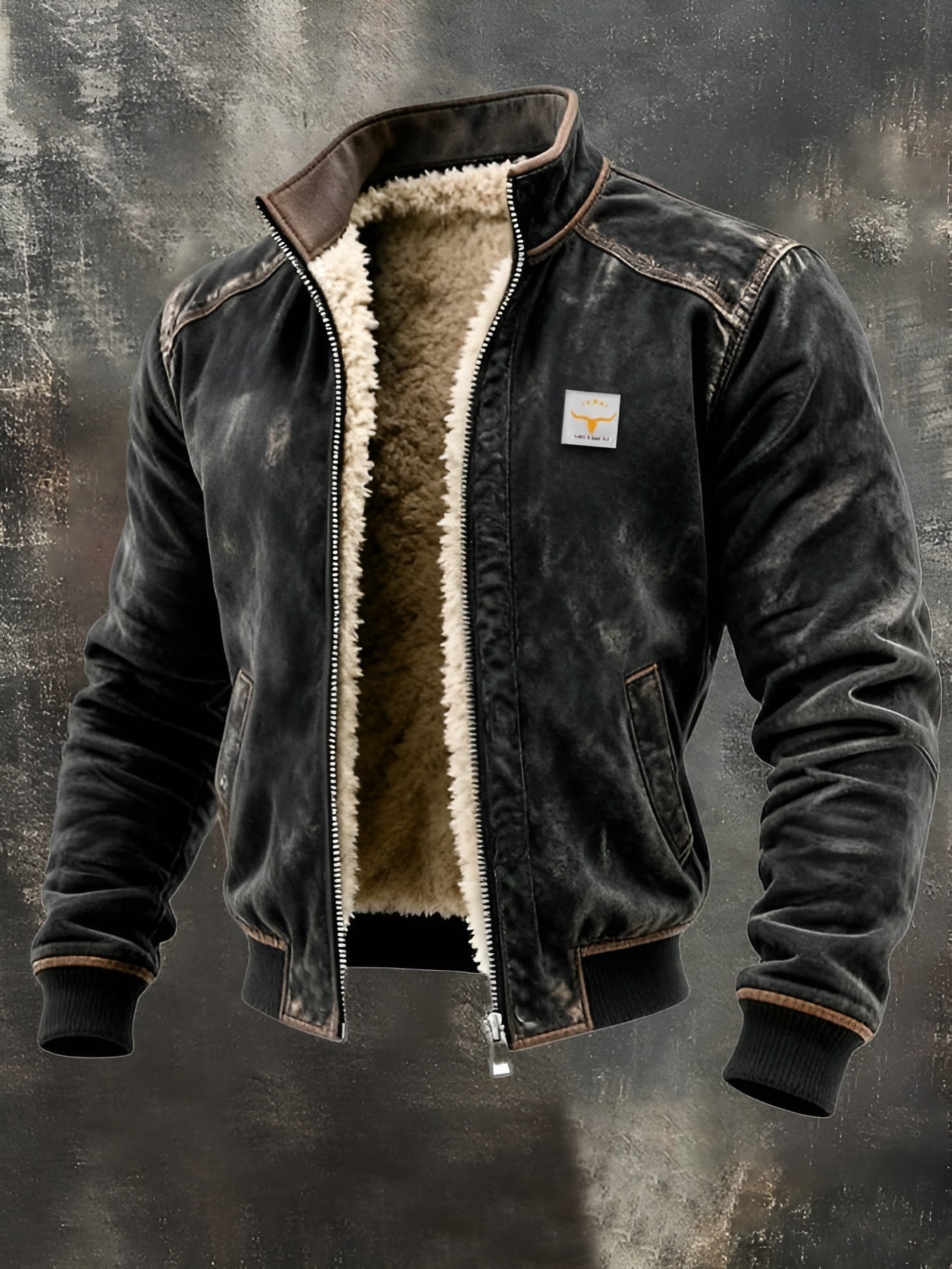 VANHOUTEN™ | THERMISCHE LEEREN JAS