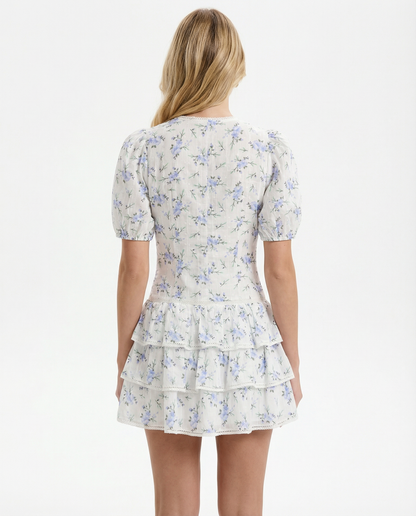 Virexo | Bloemen mini-jurk