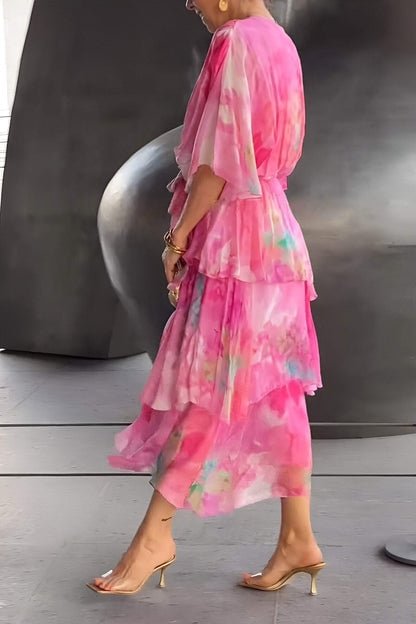 Jade™ – Elegante Boheemse maxi-jurk