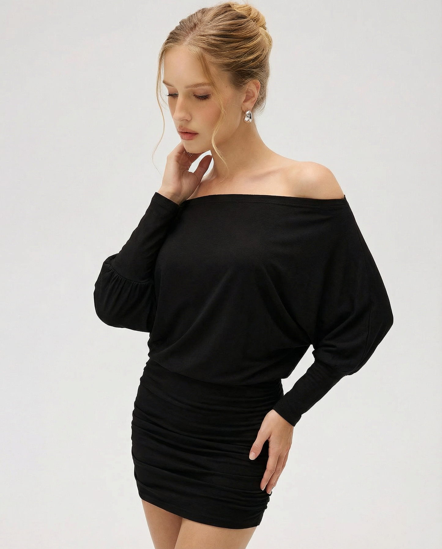 Virexo | SOLA Mini-jurk met ruches