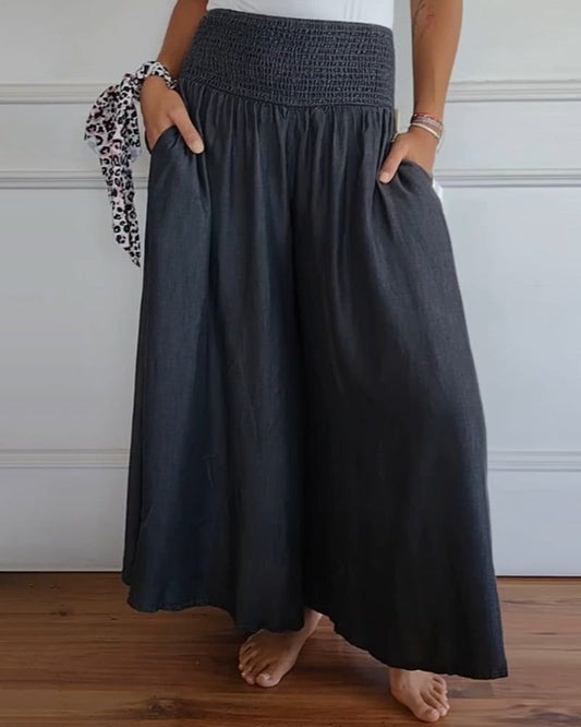 MONIQUE | Comfortabele broek met elastische tailleband