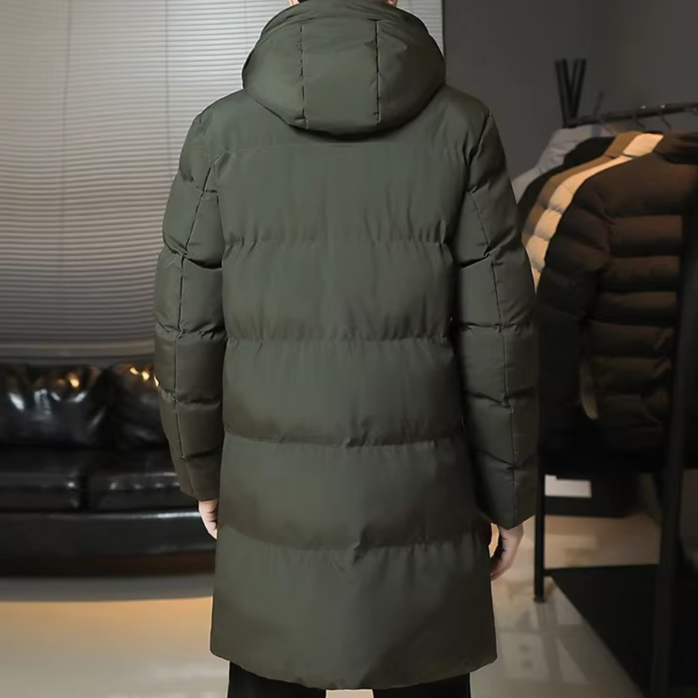 Adrien™ | Elegante Lange Winterjas voor Mannen
