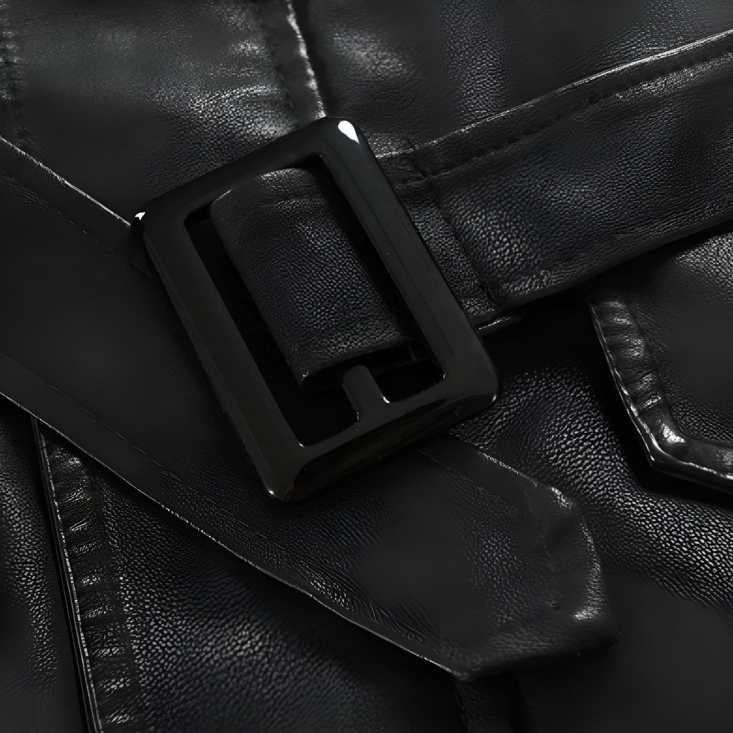Adrien™ | Elegante Lange Leren Jas voor Heren