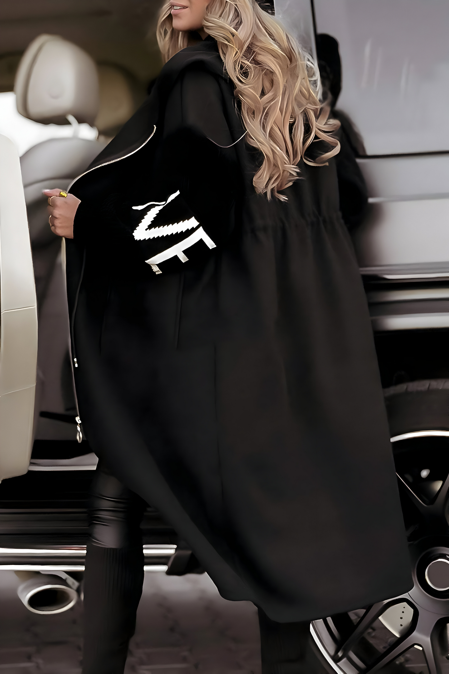 Paris – Elegante Hooded Coatigan