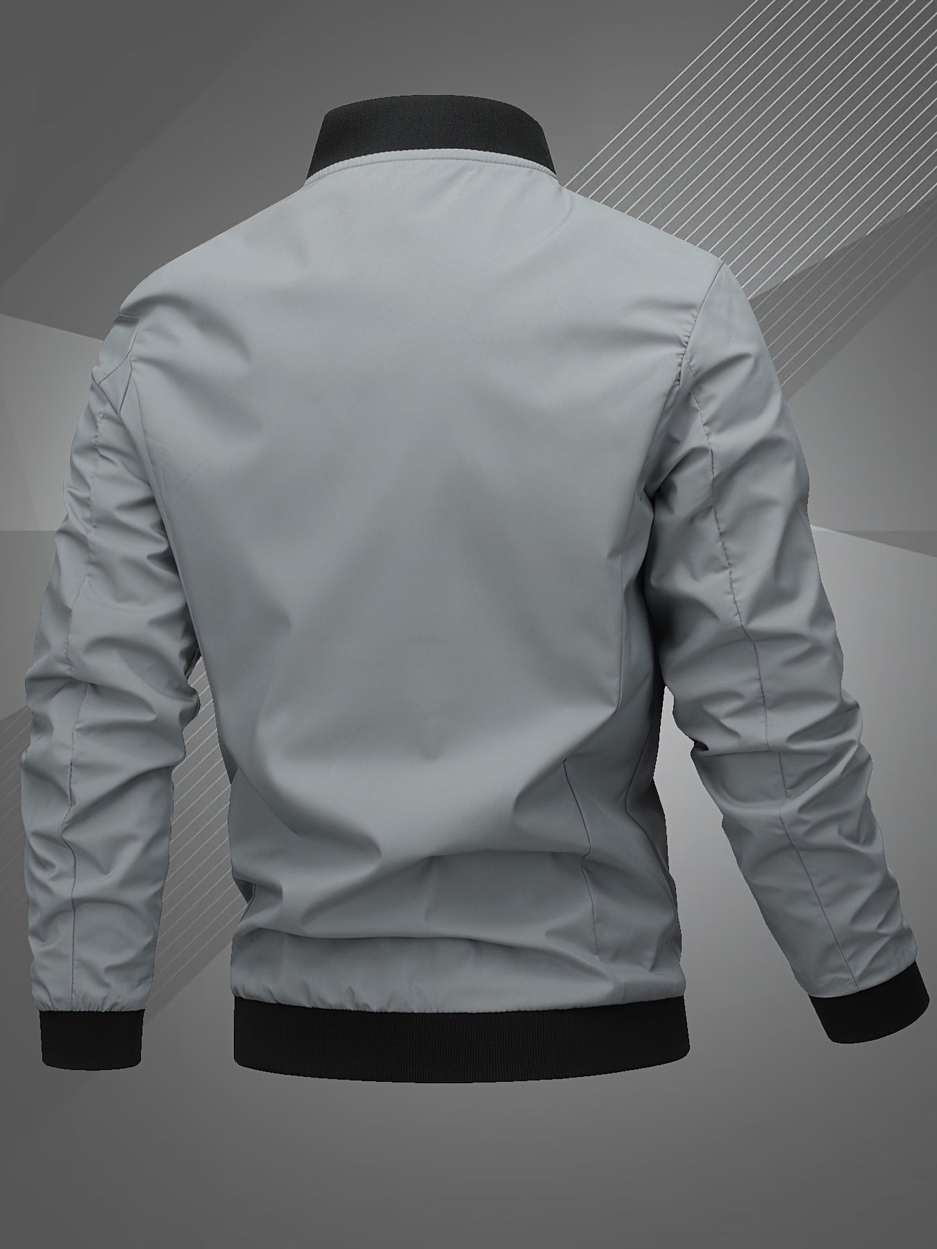 Harm™ | Casual bomberjack met lange mouwen