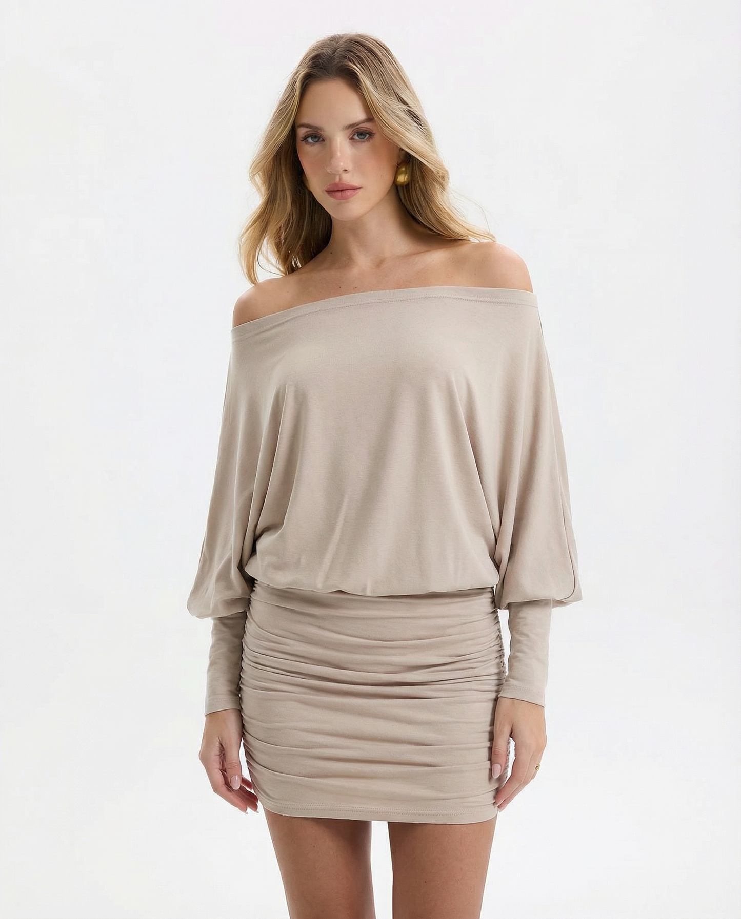 Virexo | SOLA Mini-jurk met ruches