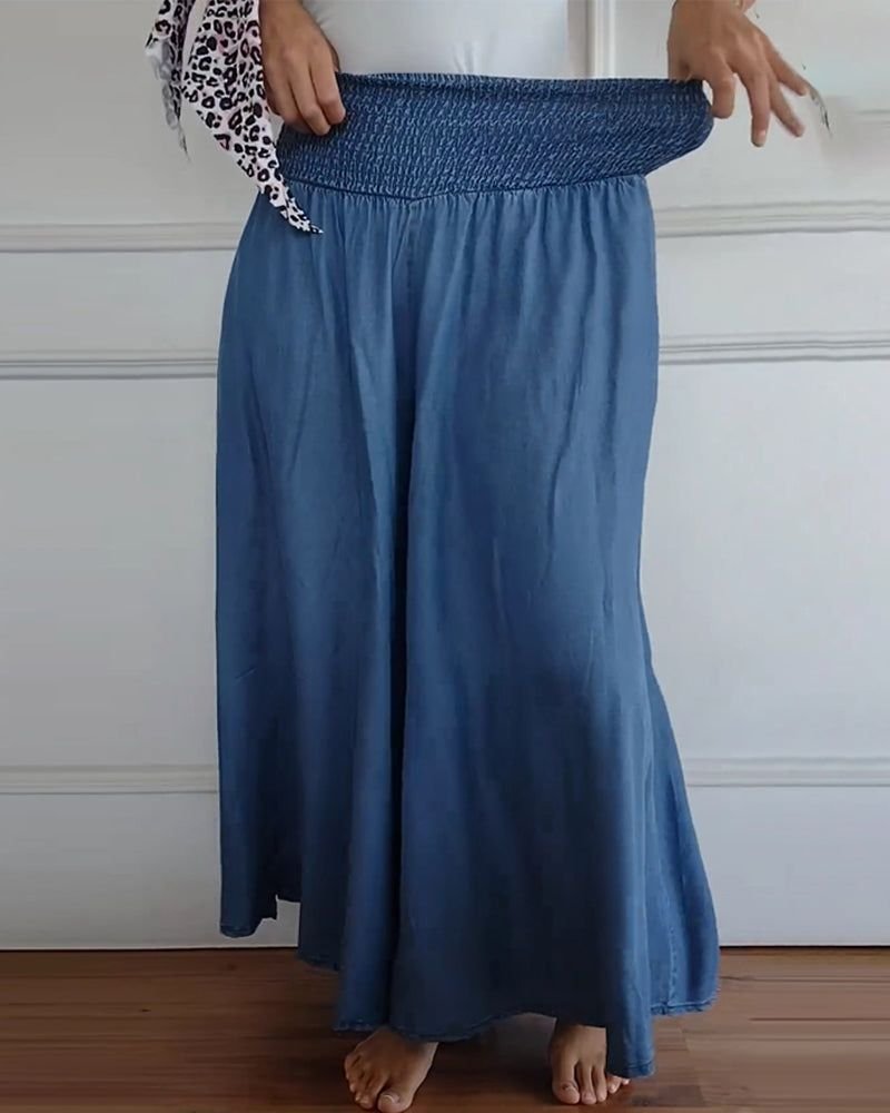 MONIQUE | Comfortabele broek met elastische tailleband