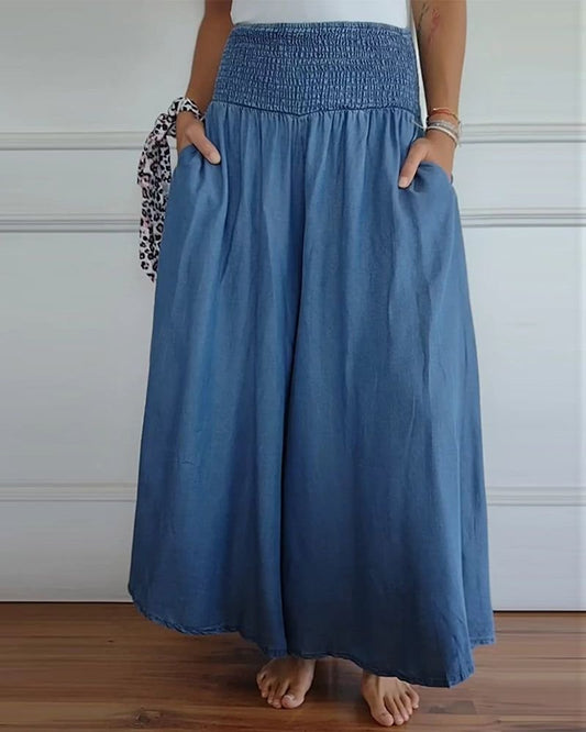 MONIQUE | Comfortabele broek met elastische tailleband
