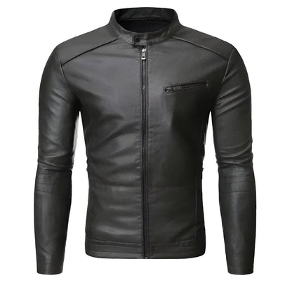 Adrien™ | Elegante leren jas